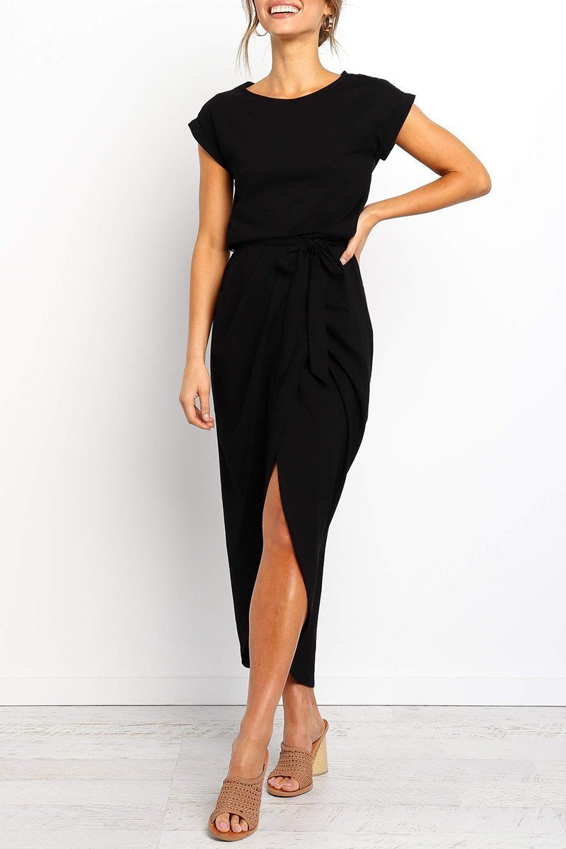 After Midnight Ankle Length Midi Dress 4 Colors